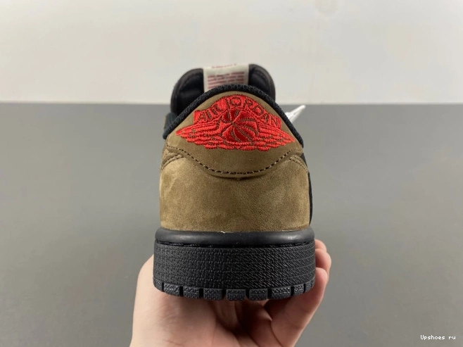 RETRO OG JORDAN 1 SCOTT TRAVIS LOW DM7866-2002 Brown  SP 0712